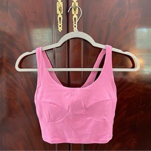 Nulu Front-Darting Yoga Bra Sz 2